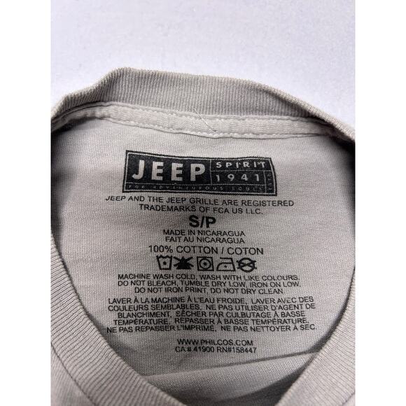PacSun X Jeep Checkerboard Gray/Multi Size Women's Size S Short Sleeve T-Shirt - Picture 5 of 5